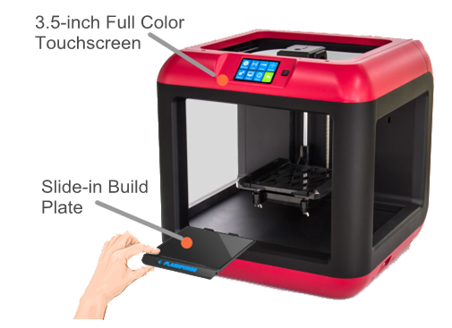 Flashforge-Finder-Print-Detachable- Print-Bed-7